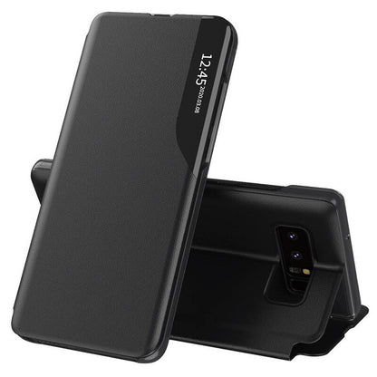 Husa de protectie Techsuit eFold Series compatibila cu Samsung Galaxy Note 8, acoperire spate, negru