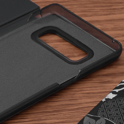 Husa de protectie Techsuit eFold Series compatibila cu Samsung Galaxy Note 8, acoperire spate, negru