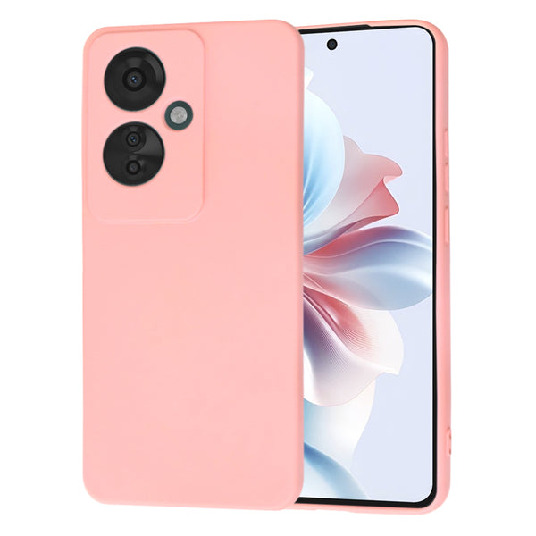 Husa de protectie Techsuit SoftFlex compatibila cu Oppo Reno11 F, acoperire spate, roz deschis