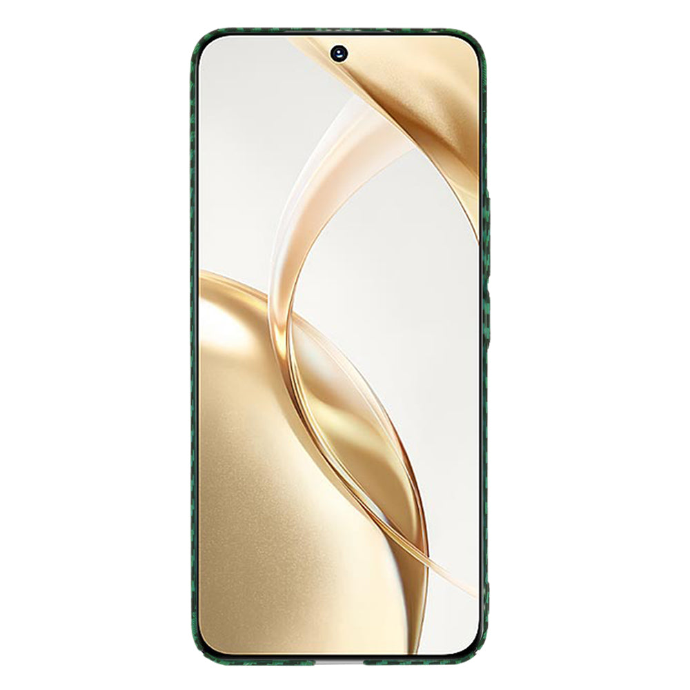 Husa de protectie Techsuit Carbonite FiberShell compatibila cu Honor 200, acoperire spate, verde