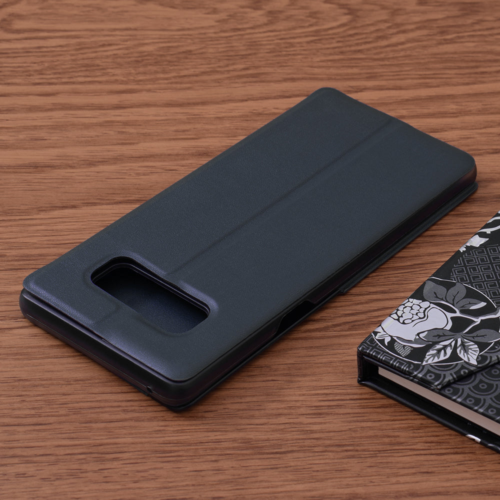 Husa de protectie Techsuit eFold Series compatibila cu Samsung Galaxy Note 8, acoperire spate, albastru