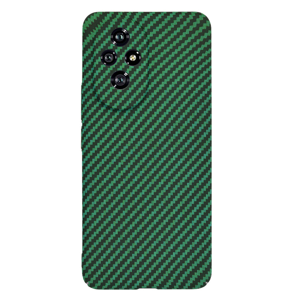 Husa de protectie Techsuit Carbonite FiberShell compatibila cu Honor 200, acoperire spate, verde