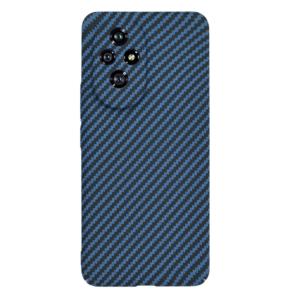 Husa de protectie Techsuit Carbonite FiberShell compatibila cu Honor 200, acoperire spate, albastru deschis