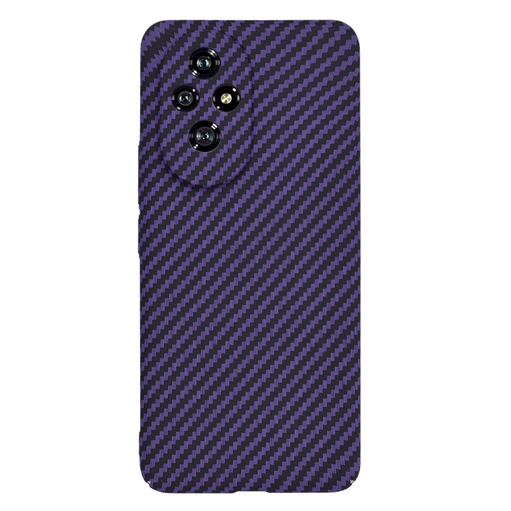Husa de protectie Techsuit Carbonite FiberShell compatibila cu Honor 200, acoperire spate, mov