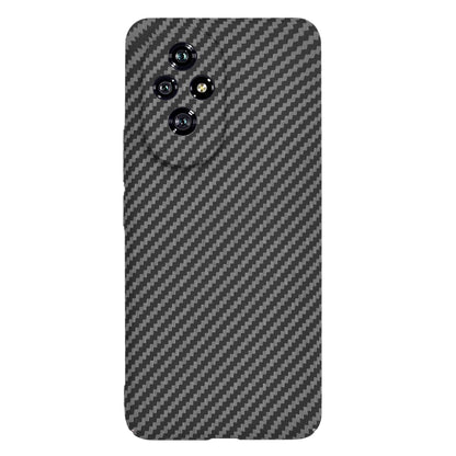 Husa de protectie Techsuit Carbonite FiberShell compatibila cu Honor 200, acoperire spate, negru