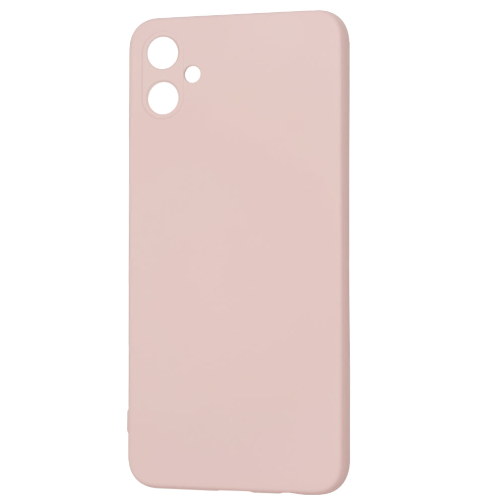 Husa de protectie Techsuit SoftFlex compatibila cu Samsung Galaxy A05, acoperire spate, roz pudra