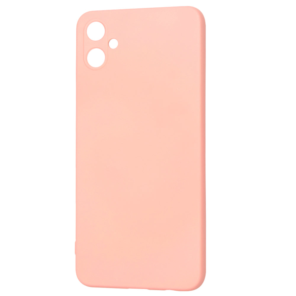 Husa de protectie Techsuit SoftFlex compatibila cu Samsung Galaxy A05, acoperire spate, roz deschis