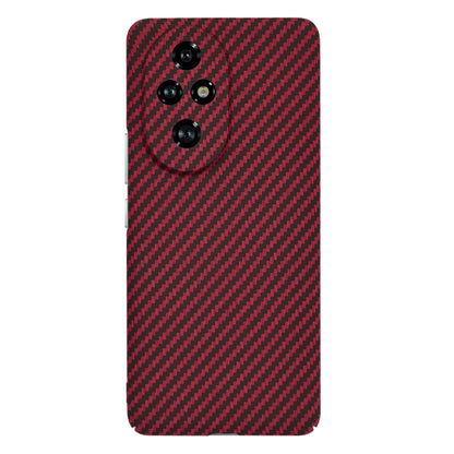 Husa de protectie Techsuit Carbonite FiberShell compatibila cu Honor 200 Pro , acoperire spate, rosu