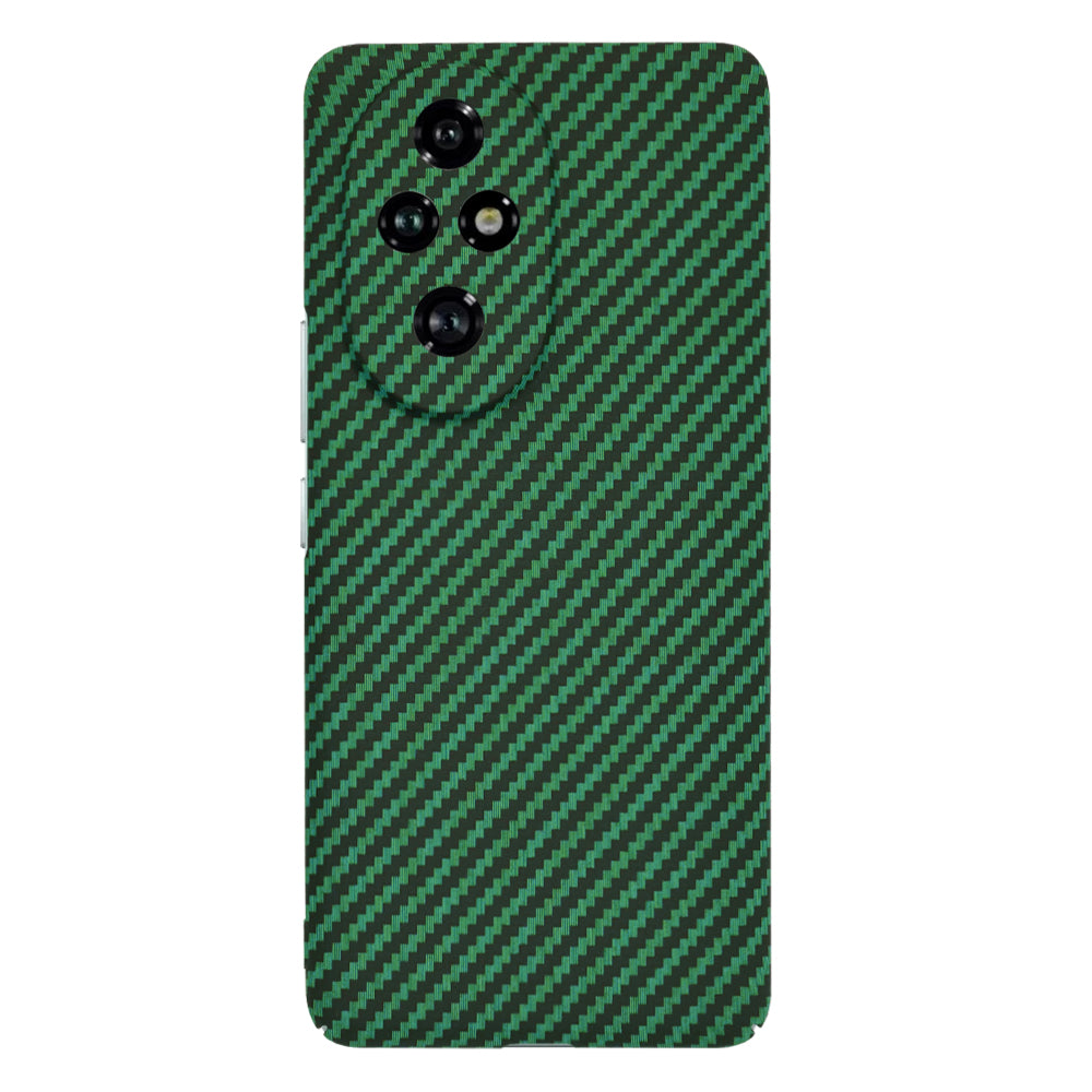 Husa de protectie Techsuit Carbonite FiberShell compatibila cu Honor 200 Pro , acoperire spate, verde