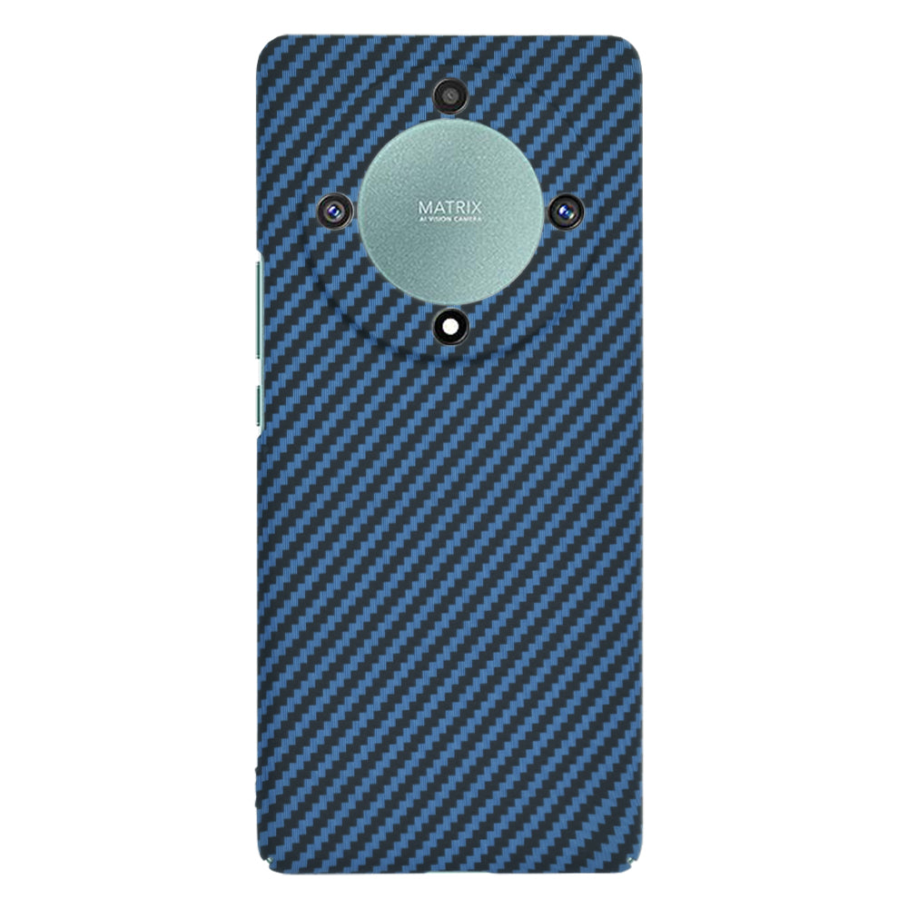 Husa de protectie Techsuit Carbonite FiberShell compatibila cu Honor Magic5 Lite , acoperire spate, albastru deschis