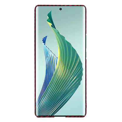 Husa de protectie Techsuit Carbonite FiberShell compatibila cu Honor Magic5 Lite , acoperire spate, rosu