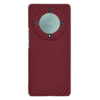 Husa de protectie Techsuit Carbonite FiberShell compatibila cu Honor Magic5 Lite , acoperire spate, rosu