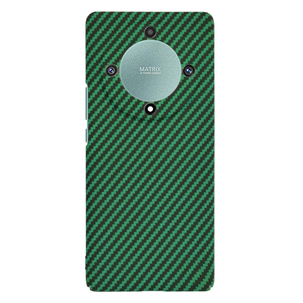 Husa de protectie Techsuit Carbonite FiberShell compatibila cu Honor Magic5 Lite , acoperire spate, verde