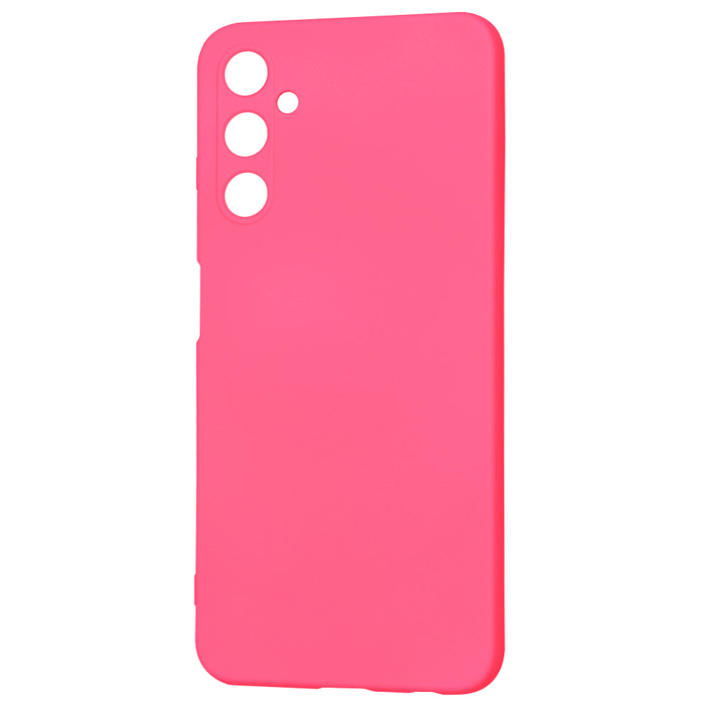 Husa de protectie Techsuit SoftFlex compatibila cu Samsung Galaxy A05s, acoperire spate, roz neon