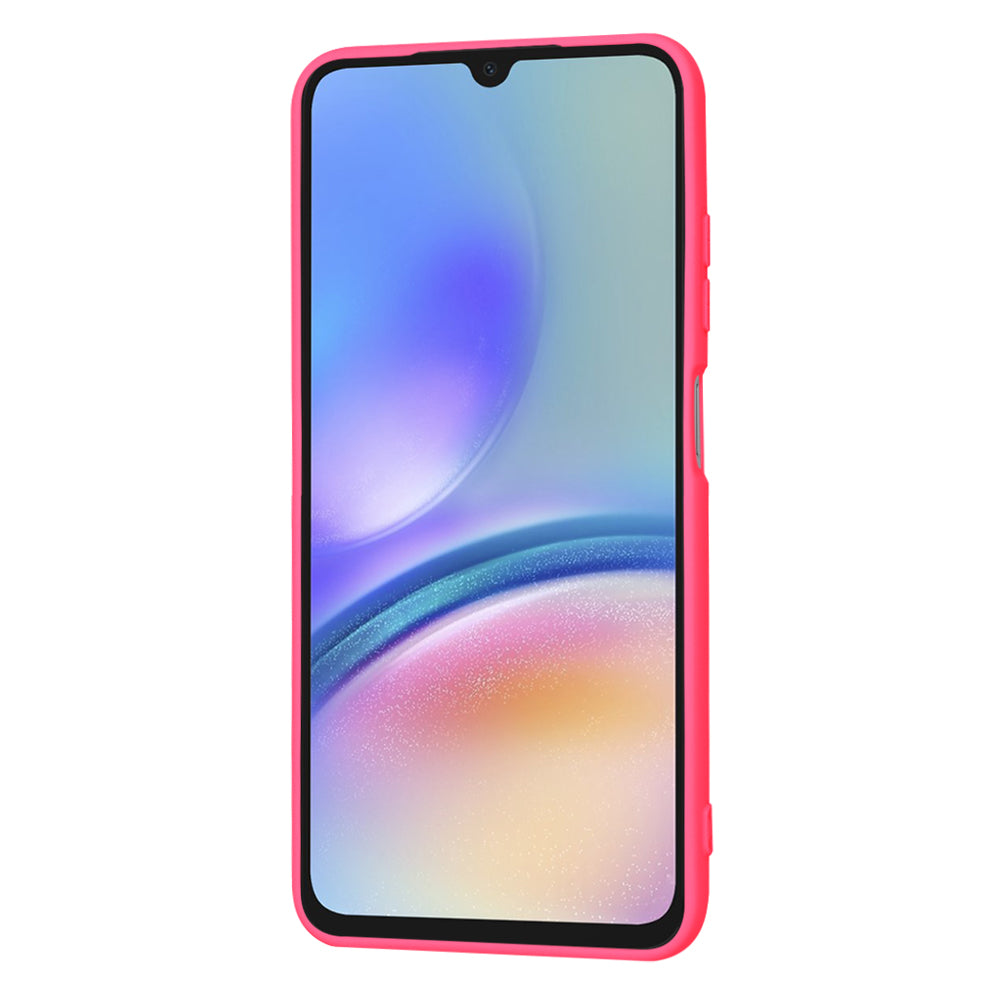 Husa de protectie Techsuit SoftFlex compatibila cu Samsung Galaxy A05s, acoperire spate, roz neon