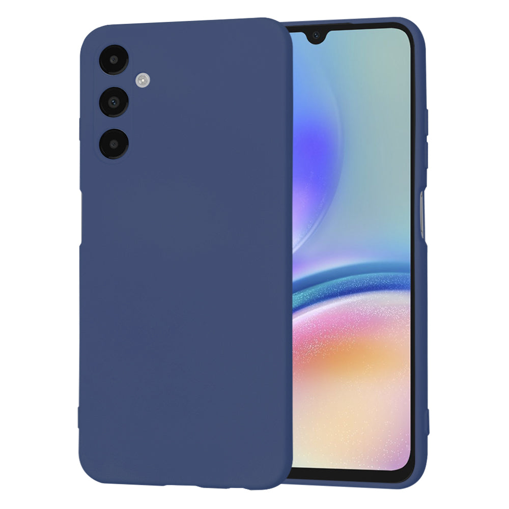 Husa de protectie Techsuit SoftFlex compatibila cu Samsung Galaxy A05s, acoperire spate, albastru inchis