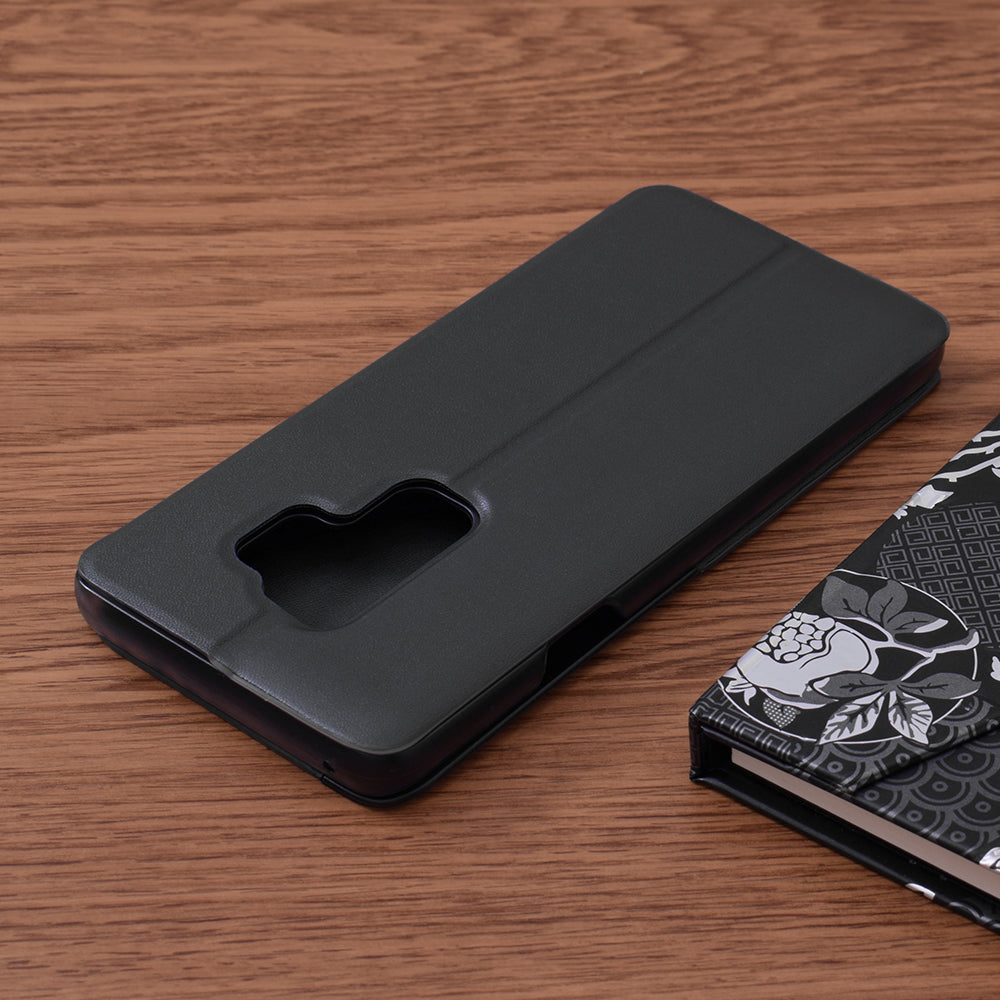 Husa de protectie Techsuit eFold Series compatibila cu Samsung Galaxy S9 Plus, acoperire spate, negru