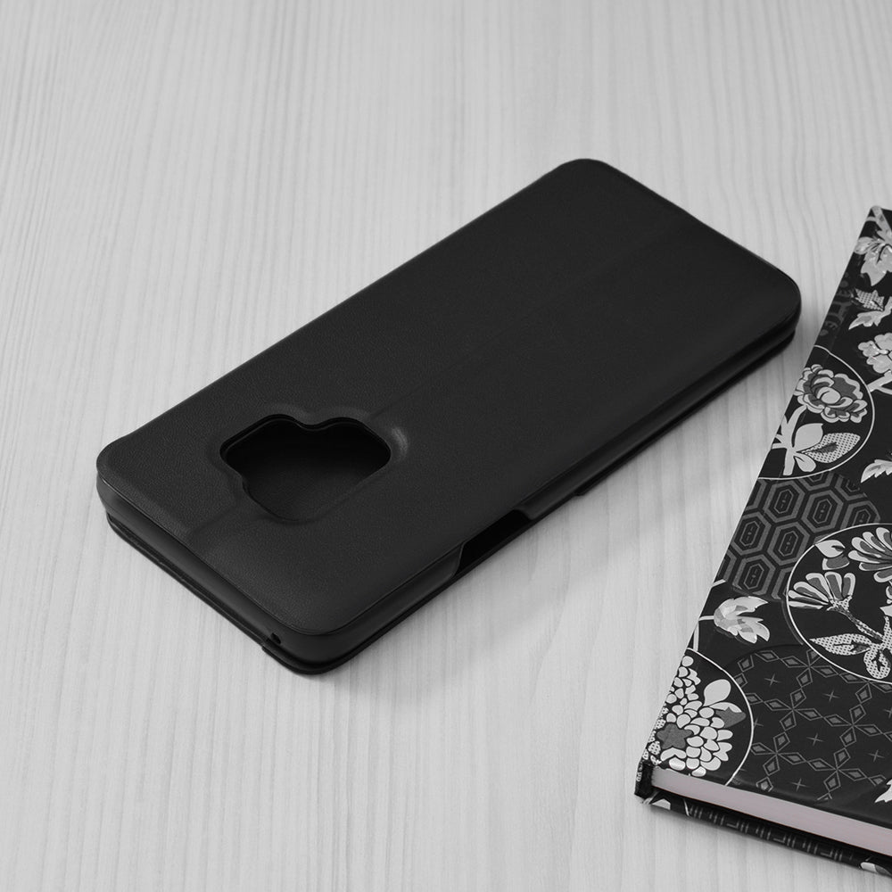 Husa de protectie Techsuit eFold Series compatibila cu Samsung Galaxy S9, acoperire spate, negru