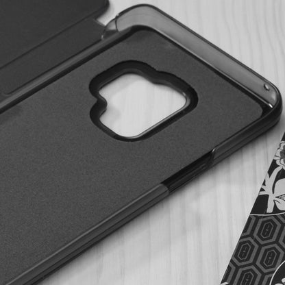 Husa de protectie Techsuit eFold Series compatibila cu Samsung Galaxy S9, acoperire spate, negru