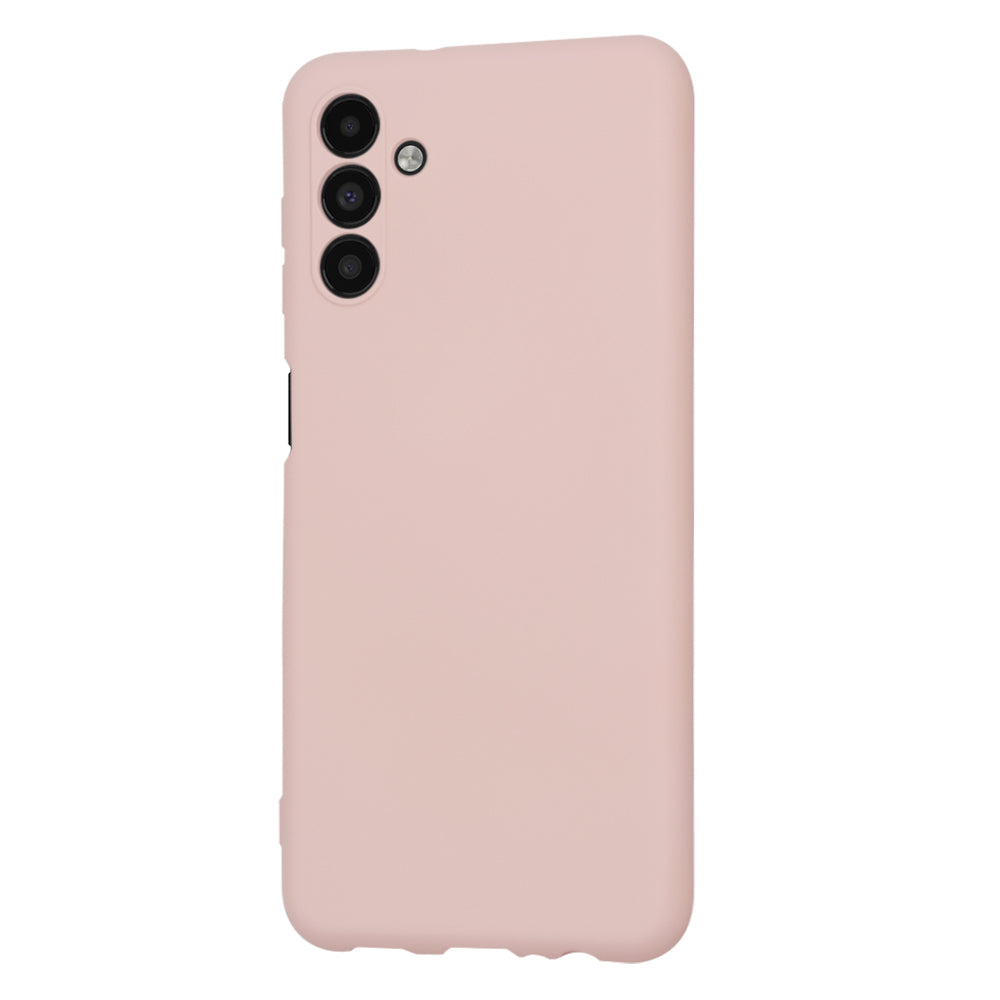 Husa de protectie Techsuit SoftFlex compatibila cu Samsung Galaxy A04s, acoperire spate, roz pudra