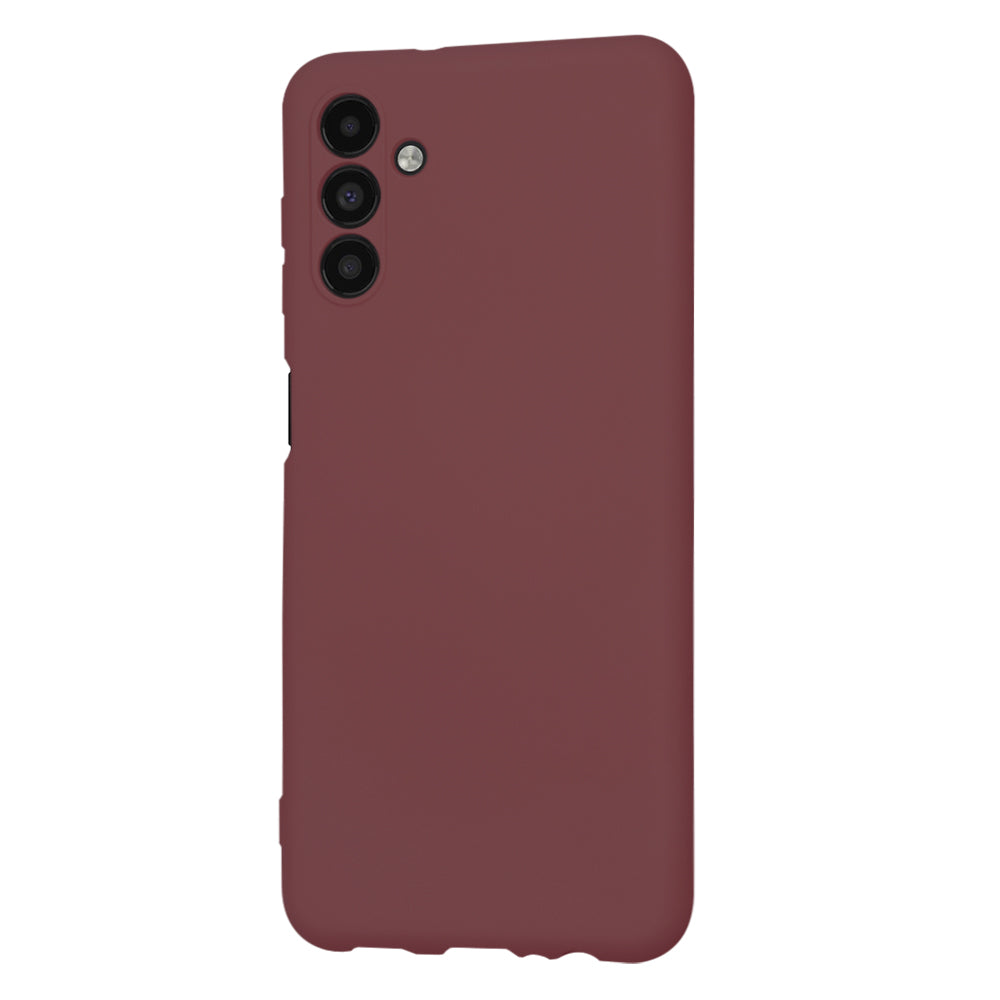 Husa de protectie Techsuit SoftFlex compatibila cu Samsung Galaxy A13 5G, acoperire spate, visiniu