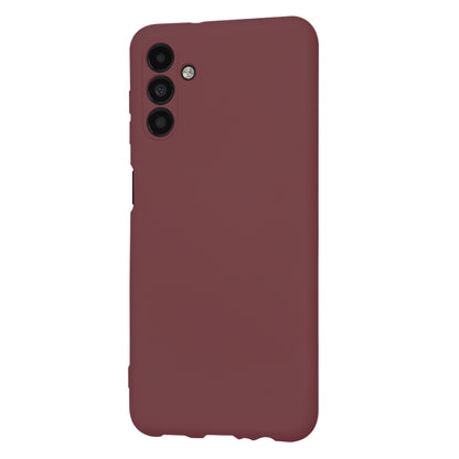 Husa de protectie Techsuit SoftFlex compatibila cu Samsung Galaxy A13 5G, acoperire spate, visiniu