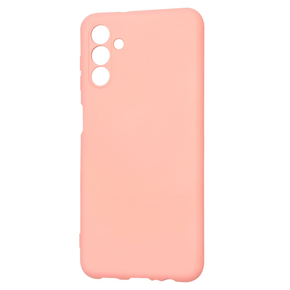 Husa de protectie Techsuit SoftFlex compatibila cu Samsung Galaxy A04s, acoperire spate, roz deschis