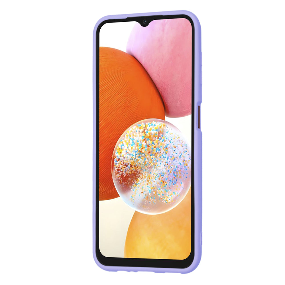Husa de protectie Techsuit SoftFlex compatibila cu Samsung Galaxy A14, acoperire spate, violet