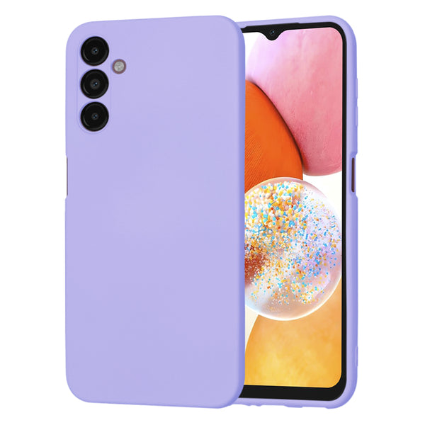 Husa de protectie Techsuit SoftFlex compatibila cu Samsung Galaxy A14, acoperire spate, violet