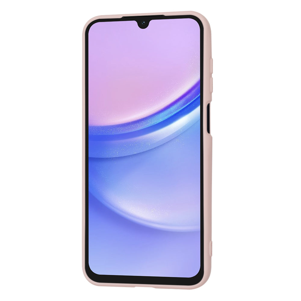 Husa de protectie Techsuit SoftFlex compatibila cu Samsung Galaxy A15 5G, acoperire spate, roz pudra