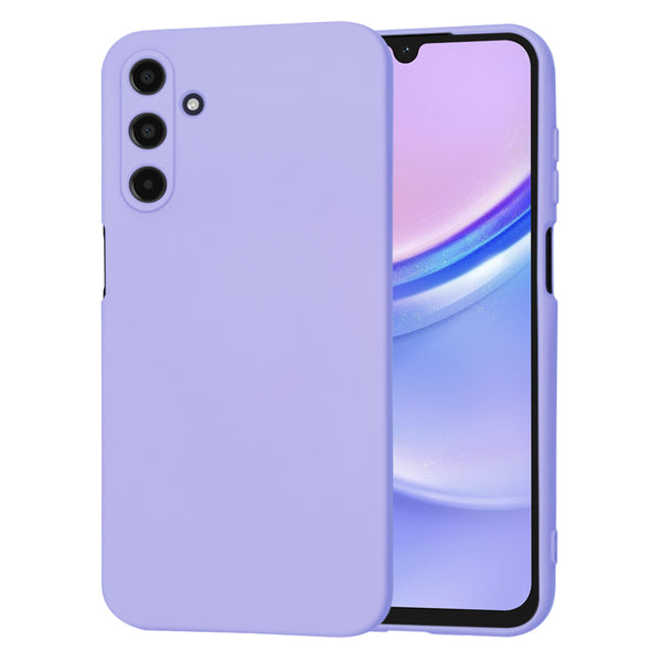 Husa de protectie Techsuit SoftFlex compatibila cu Samsung Galaxy A15, acoperire spate, violet