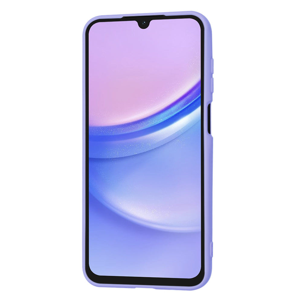 Husa de protectie Techsuit SoftFlex compatibila cu Samsung Galaxy A15, acoperire spate, violet