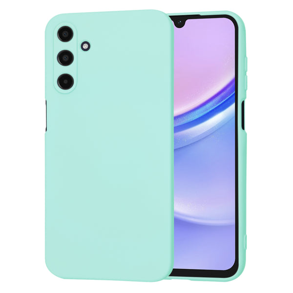 Husa de protectie Techsuit SoftFlex compatibila cu Samsung Galaxy A15, acoperire spate, albastru deschis