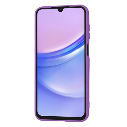 Husa de protectie Techsuit SoftFlex compatibila cu Samsung Galaxy A15 5G, acoperire spate, mov