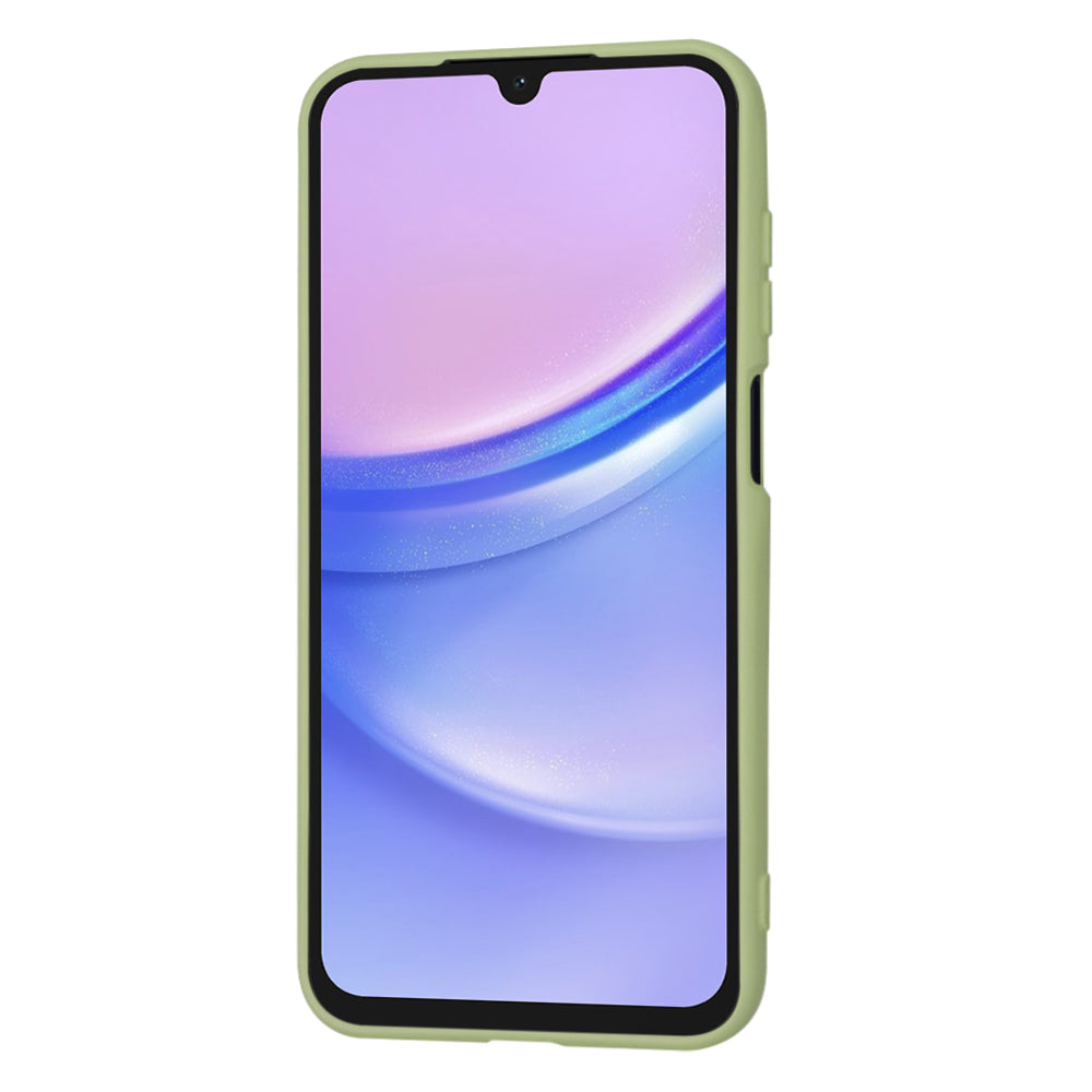 Husa de protectie Techsuit SoftFlex compatibila cu Samsung Galaxy A15, acoperire spate, verde kaki