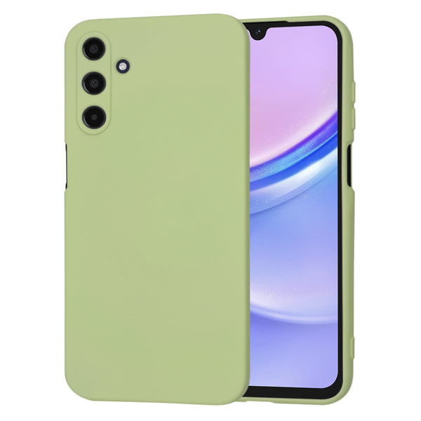 Husa de protectie Techsuit SoftFlex compatibila cu Samsung Galaxy A15, acoperire spate, verde kaki