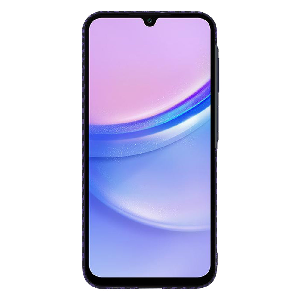 Husa de protectie Techsuit Carbonite FiberShell compatibila cu Samsung Galaxy A15 , acoperire spate, mov