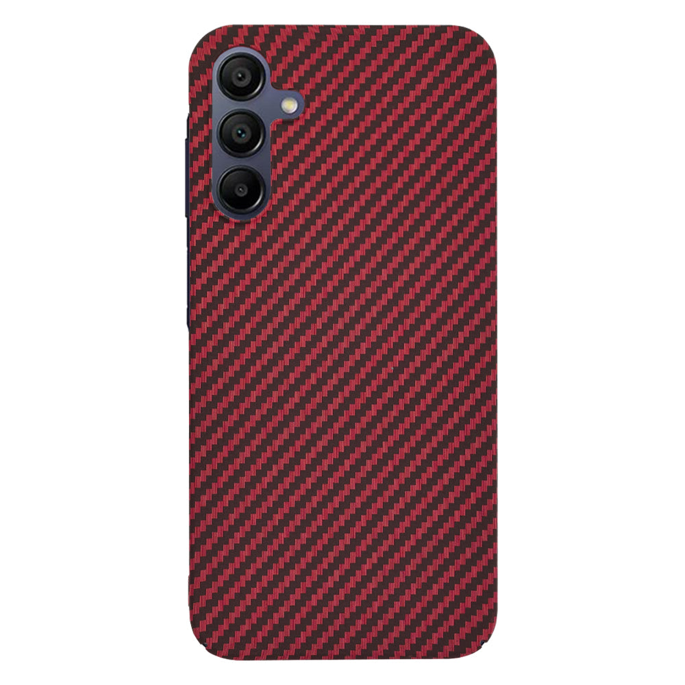 Husa de protectie Techsuit Carbonite FiberShell compatibila cu Samsung Galaxy A15 5G , acoperire spate, rosu