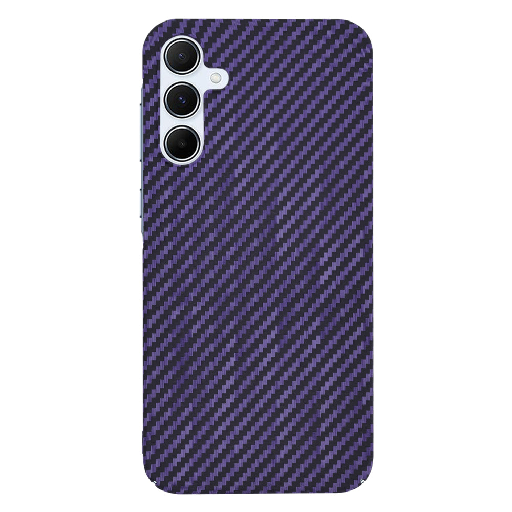 Husa de protectie Techsuit Carbonite FiberShell compatibila cu Samsung Galaxy A55 5G , acoperire spate, mov
