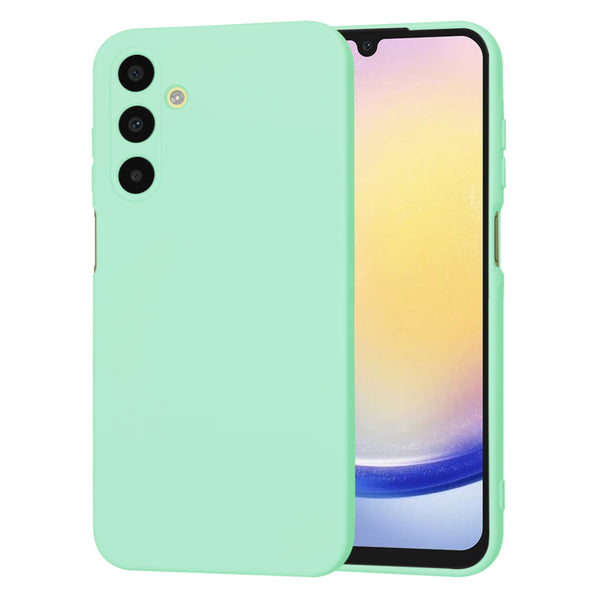 Husa de protectie Techsuit SoftFlex compatibila cu Samsung Galaxy A25 5G, acoperire spate, verde menta