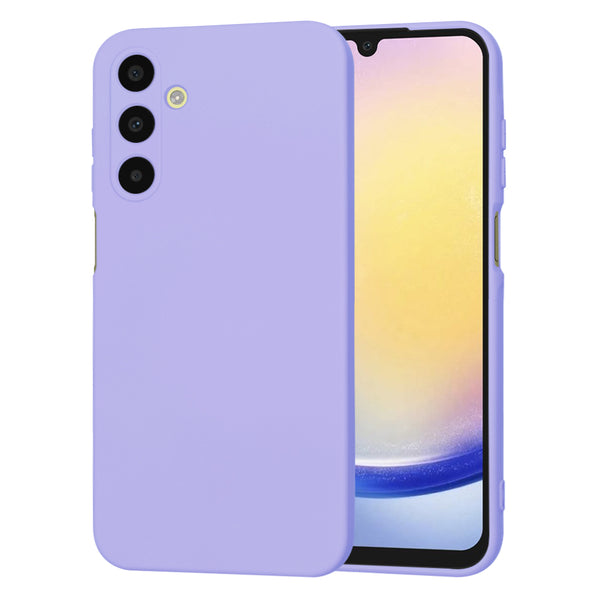 Husa de protectie Techsuit SoftFlex compatibila cu Samsung Galaxy A25 5G, acoperire spate, violet