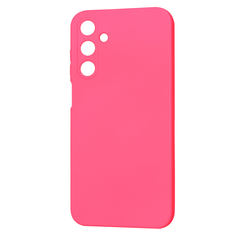 Husa de protectie Techsuit SoftFlex compatibila cu Samsung Galaxy A25 5G, acoperire spate, roz neon