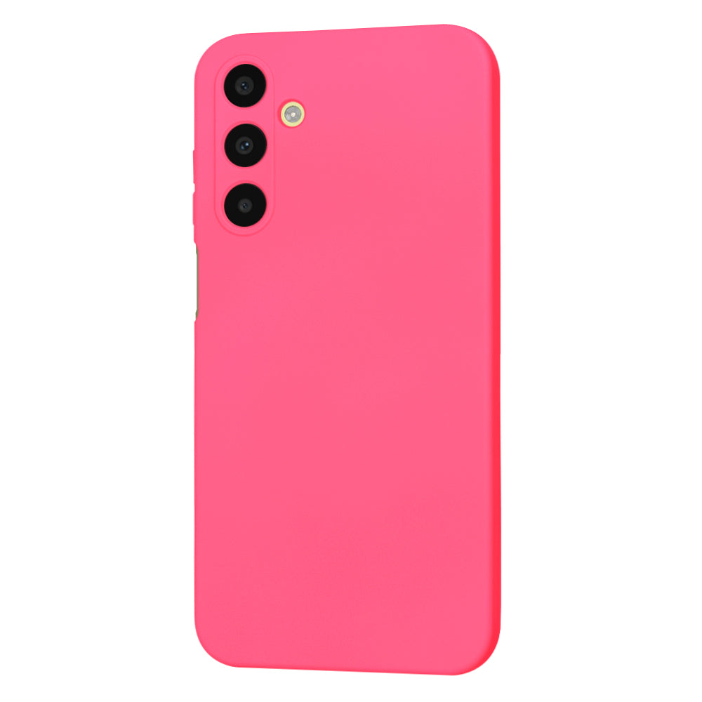 Husa de protectie Techsuit SoftFlex compatibila cu Samsung Galaxy A25 5G, acoperire spate, roz neon