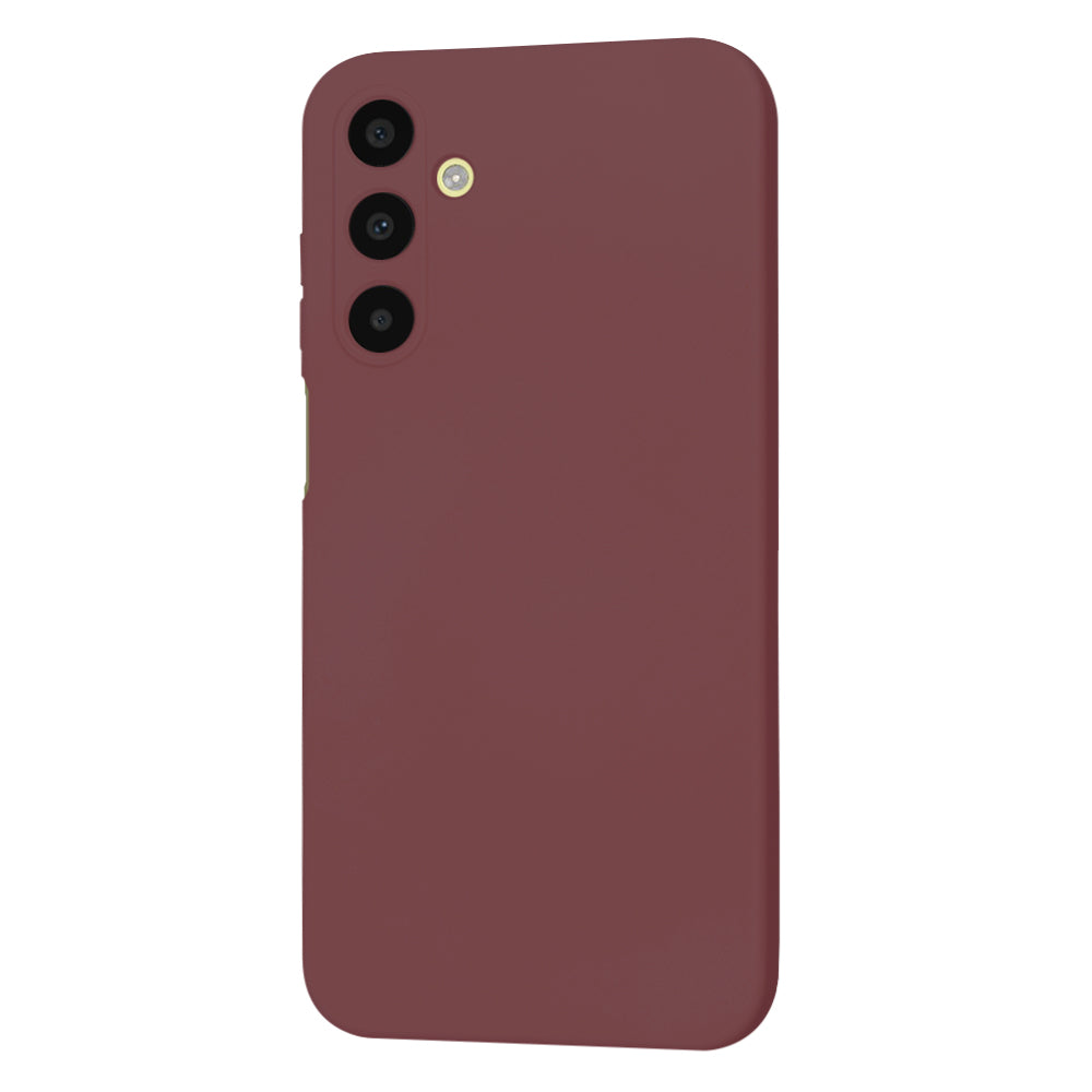 Husa de protectie Techsuit SoftFlex compatibila cu Samsung Galaxy A25 5G, acoperire spate, visiniu