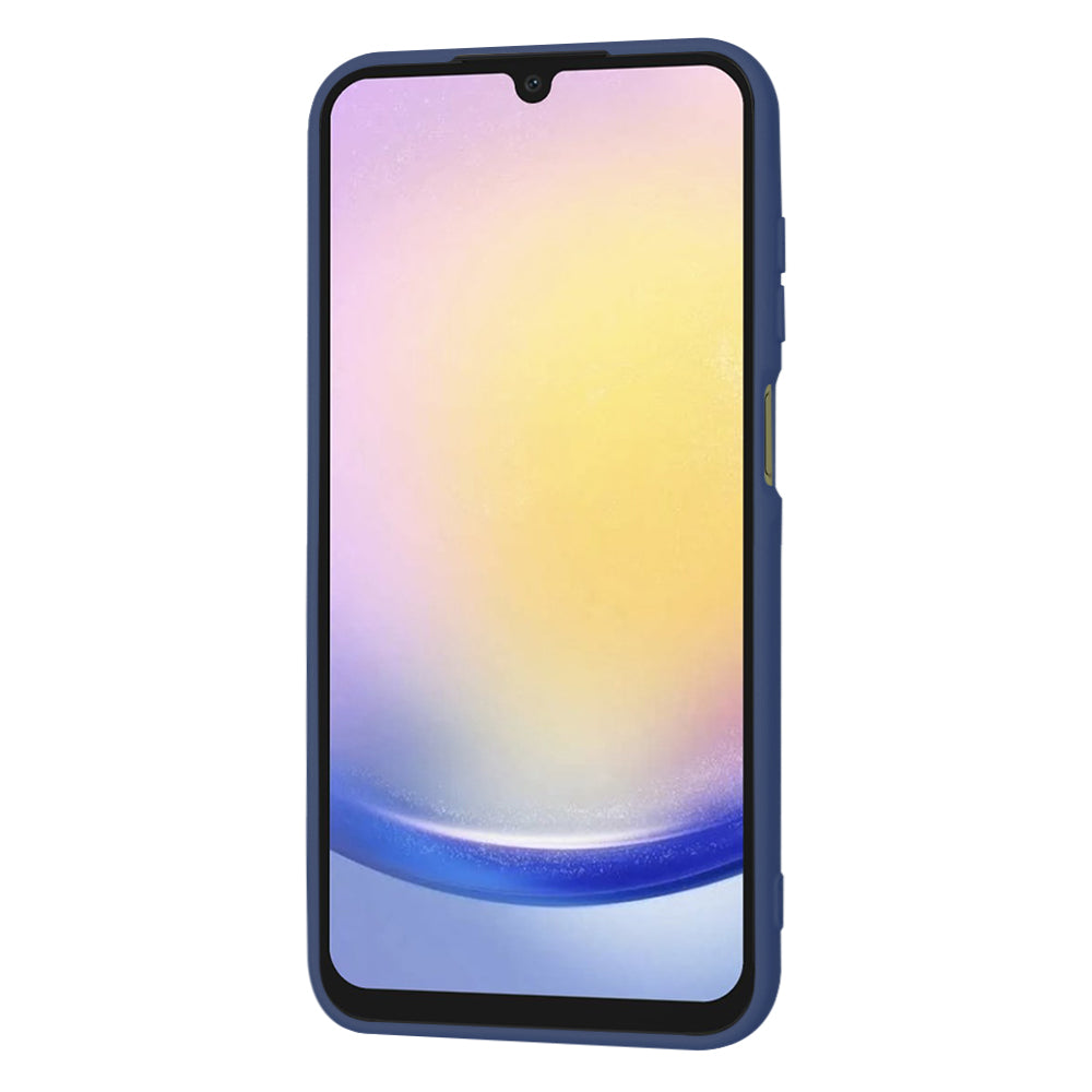 Husa de protectie Techsuit SoftFlex compatibila cu Samsung Galaxy A25 5G, acoperire spate, albastru inchis