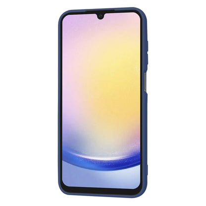 Husa de protectie Techsuit SoftFlex compatibila cu Samsung Galaxy A25 5G, acoperire spate, albastru inchis