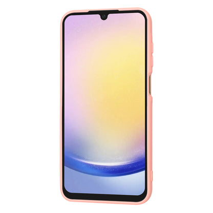 Husa de protectie Techsuit SoftFlex compatibila cu Samsung Galaxy A25 5G, acoperire spate, roz deschis