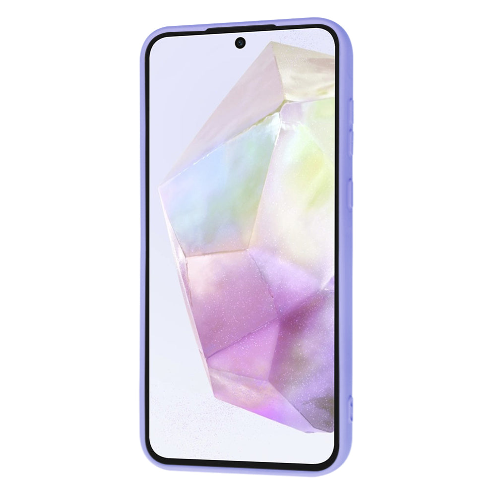 Husa de protectie Techsuit SoftFlex compatibila cu Samsung Galaxy A35 5G, acoperire spate, violet