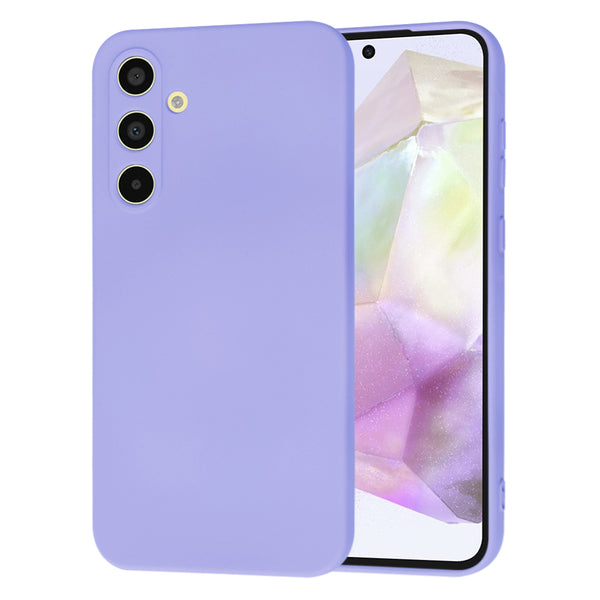 Husa de protectie Techsuit SoftFlex compatibila cu Samsung Galaxy A35 5G, acoperire spate, violet