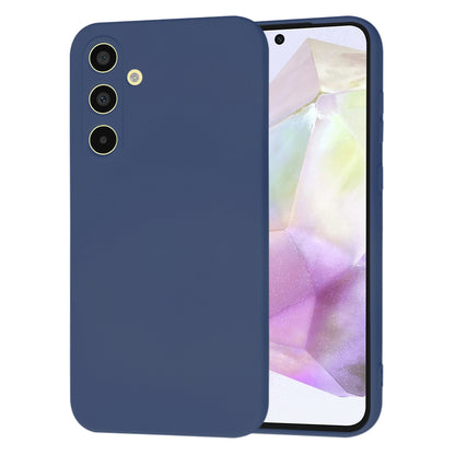 Husa de protectie Techsuit SoftFlex compatibila cu Samsung Galaxy A35 5G, acoperire spate, albastru inchis